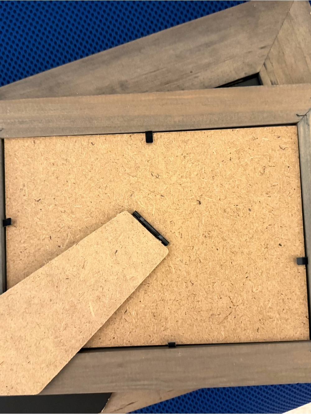 Set of Two Rustic Brown Wood Photo Frames - Picture 3 of 6